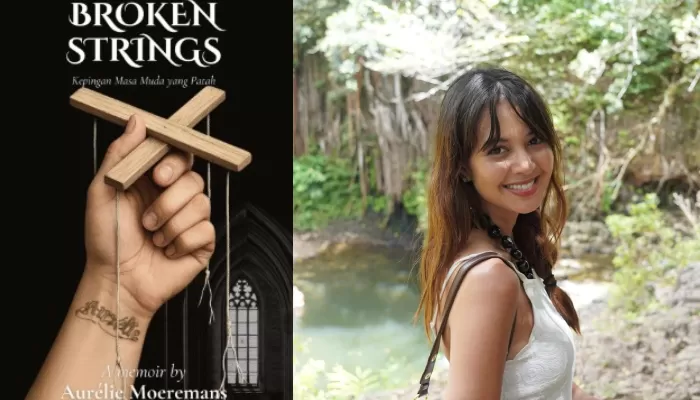 Aurelie Moeremans bagikan kisah pilu saat alami child grooming lewat buku memoar 'Broken Strings'/Foto : Dok. Instagram @aurelie