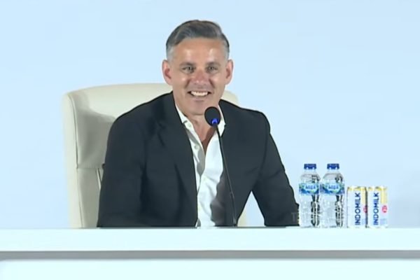 Pelatih Timnas Indonesia yang baru, John Herdman. Foto : Dok. PSSI TV
