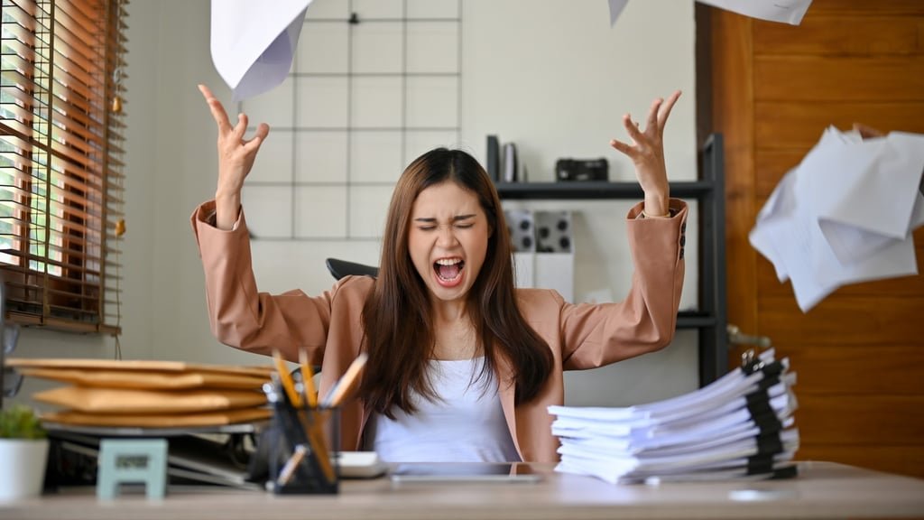 Ilustrasi silent burnout di dunia kerja/Foto : Dok. Freepik