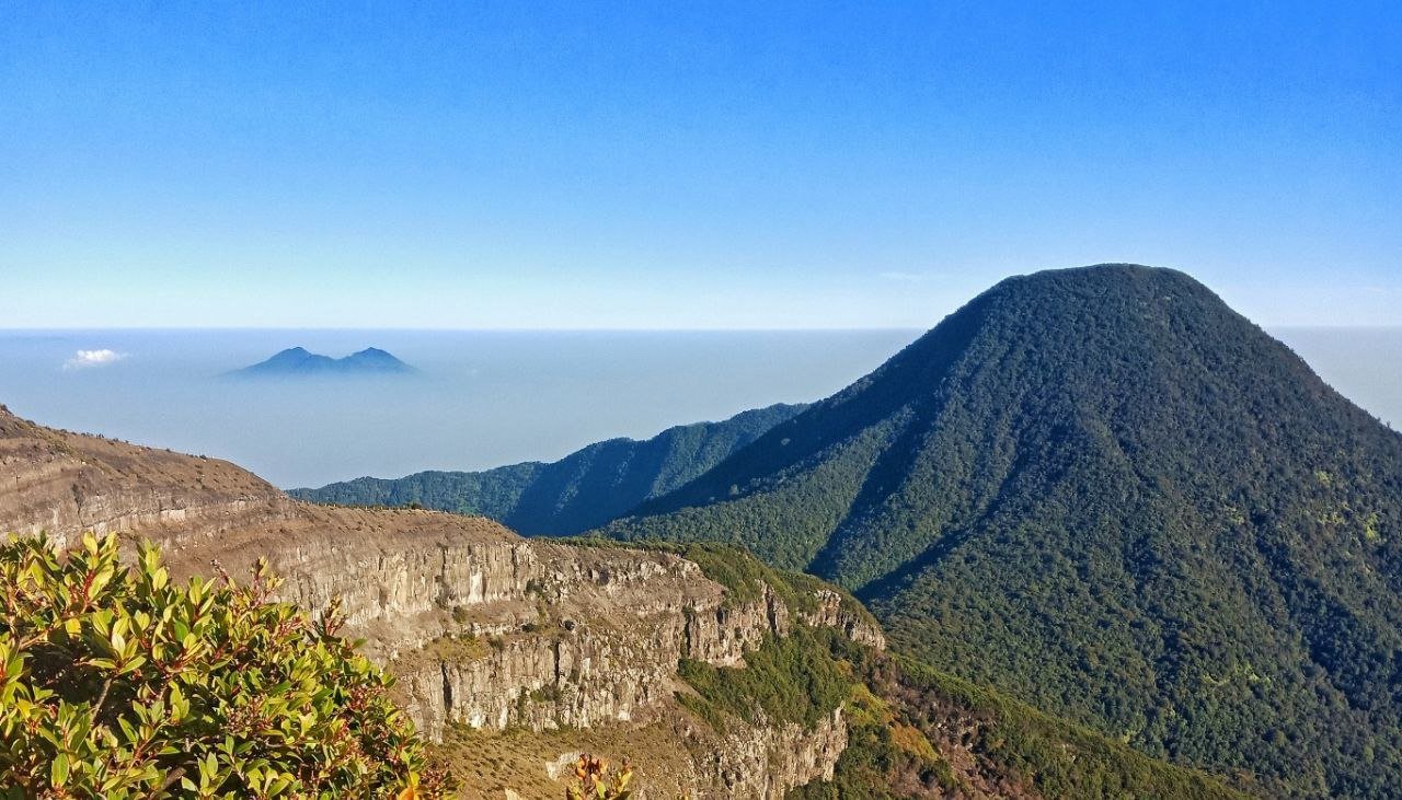 Gunung Gede Pangrango. Foto: TNGGP