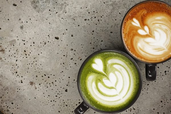Ilustrasi kopi dan matcha/Foto : Dok. Freepik