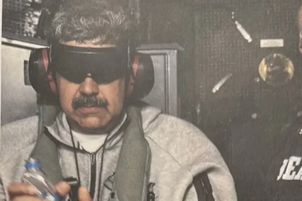 Kondisi Presiden Venezuela, Nicolas Maduro, yang ditahan oleh Pemerintah AS/Foto : Dok. Truth Social/Donald Trump