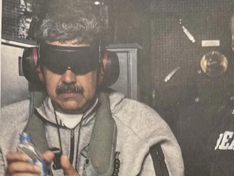 Kondisi Presiden Venezuela, Nicolas Maduro, yang ditahan oleh Pemerintah AS/Foto : Dok. Truth Social/Donald Trump