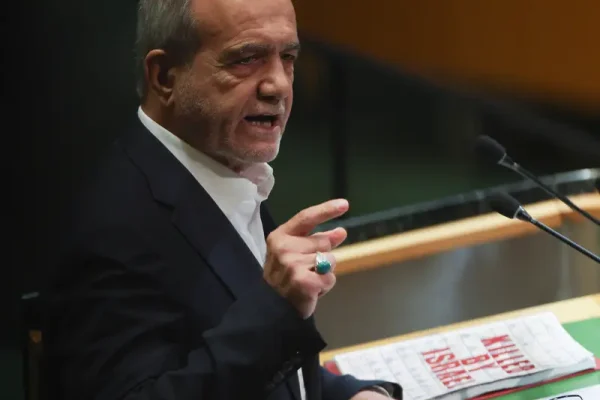 Presiden Iran Masoud Pezeshkian / Foto : Dok. AFP