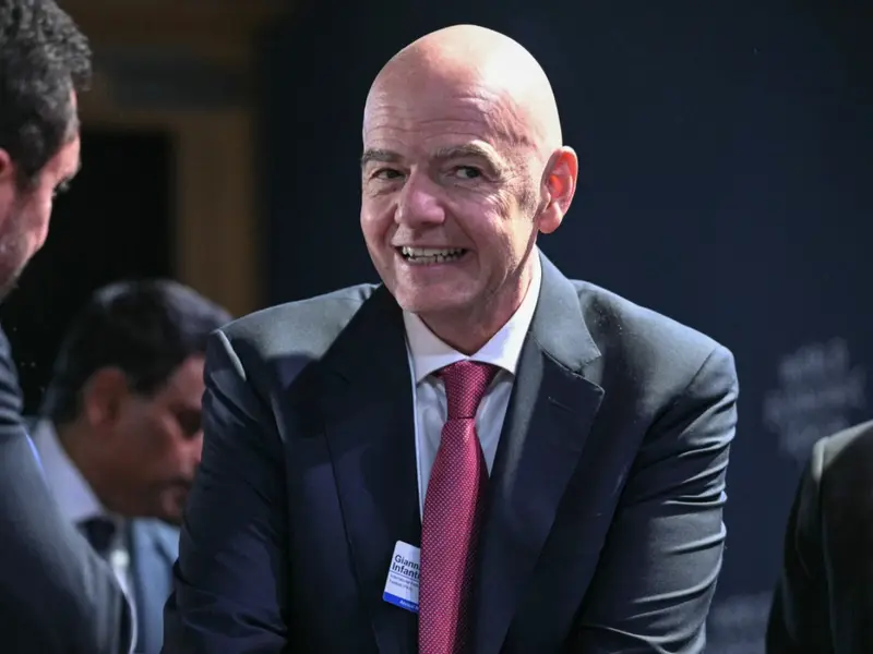 Presiden FIFA, Gianni Infantino, tegaskan Iran tetap ikut Piala Dunia 2026/Foto : Dok. AFP