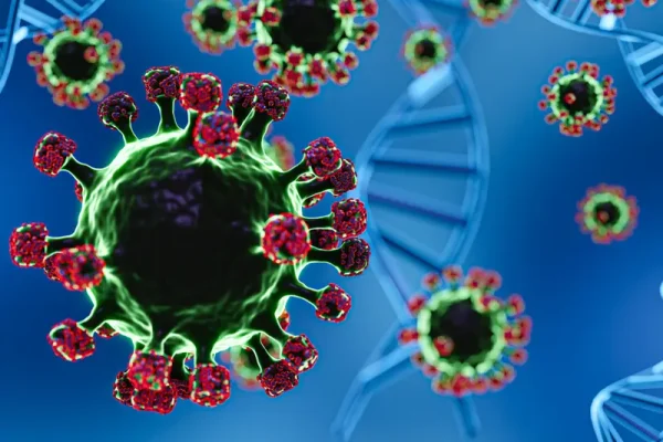 Ilustrasi virus Nipah/Foto : Dok. Freepik