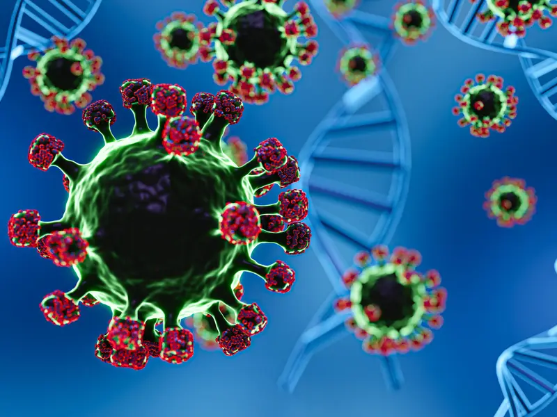 Ilustrasi virus Nipah/Foto : Dok. Freepik