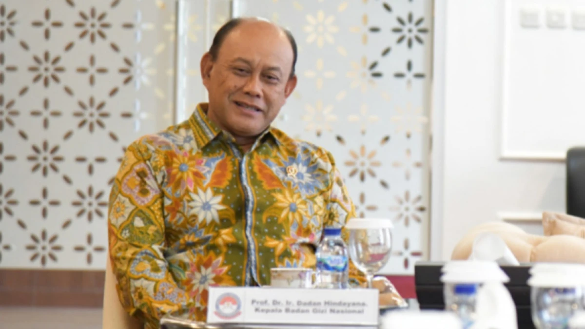 Kepala Badan Gizi Nasional (BGN), Dadan Hindayana, pastikan MBG tetap jalan saat bulan Ramadan/Foto : Dok. Badan Gizi Nasional