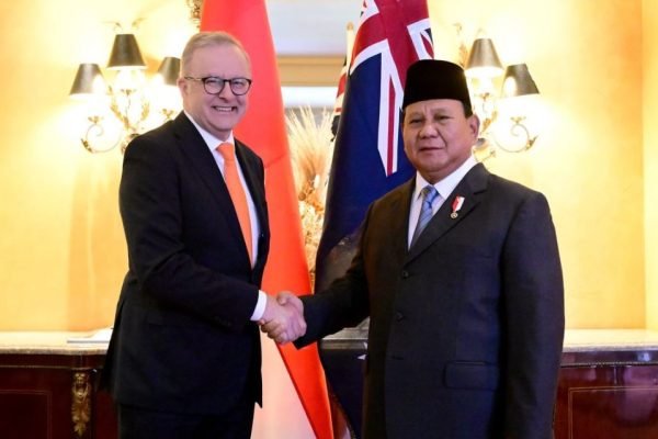 PM Australia, Anthony Albanese, bersama Presiden Prabowo Subianto/Foto : Dok. Dewan Pertahanan Nasional