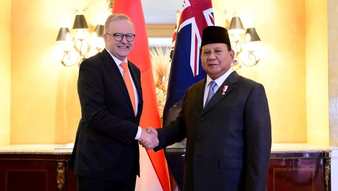 PM Australia, Anthony Albanese, bersama Presiden Prabowo Subianto/Foto : Dok. Dewan Pertahanan Nasional