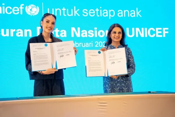 Cinta Laura resmi menjadi Duta Nasional UNICEF Indonesia/Foto : Dok. UNICEF Indonesia