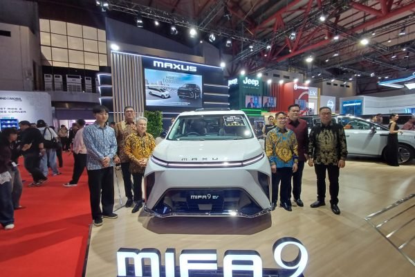 Maxus hadir di IIMS 2026. Foto: GPriority/Dimas A Putra