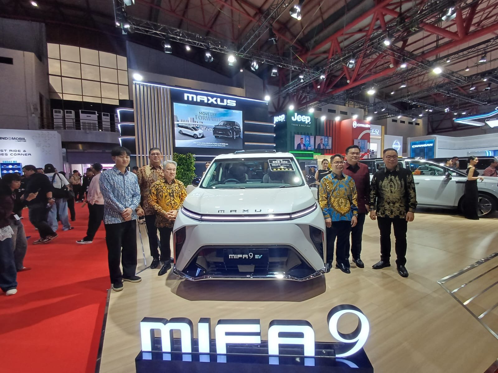 Maxus hadir di IIMS 2026. Foto: GPriority/Dimas A Putra