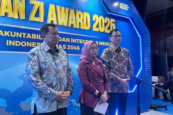MenPAN-RB Rini Widyantini saat buka suara soal seleksi CPNS 2026, Rabu (11/2) di Jakarta/Foto : GPriority (Nindya Farhah Azzahrah)