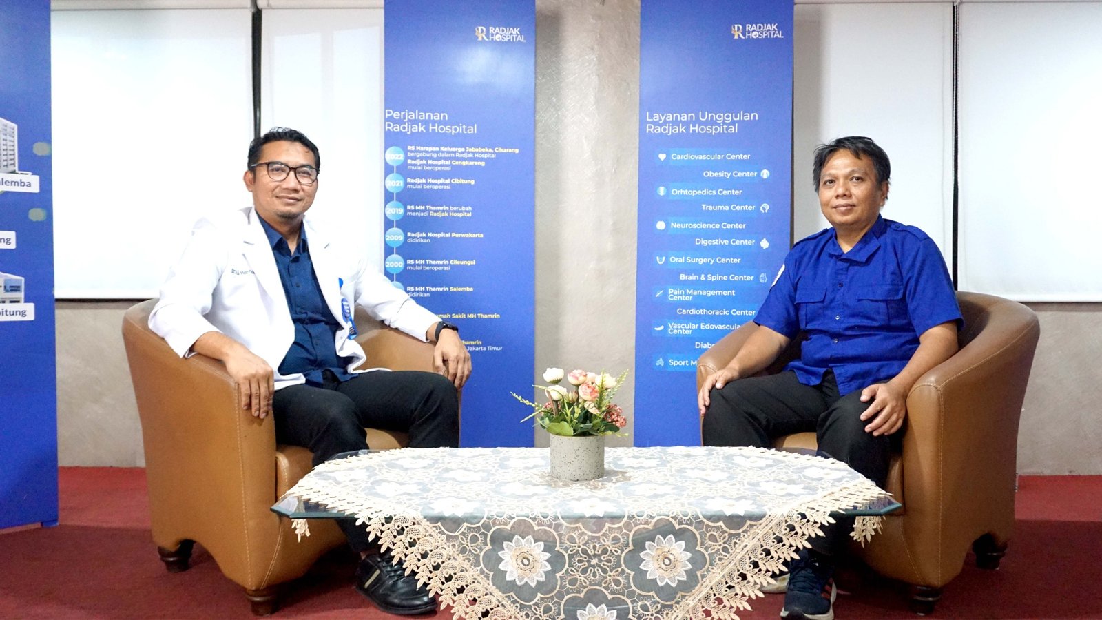 dr. Ali Martomo, Direktur Radjak Hospital Salemba, saat diwawancarai langsung oleh GPriority beberapa waktu lalu/Foto : Dok. GPriority (Rizky Dimuharram)