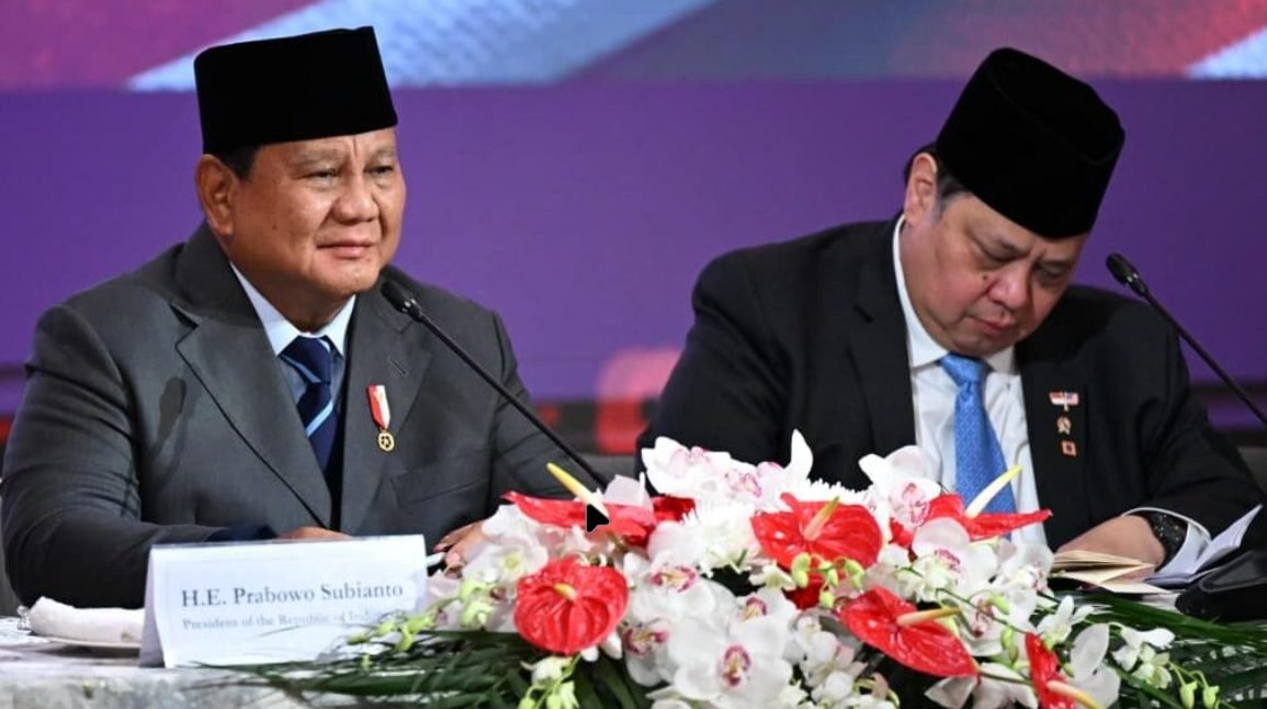 Presiden Prabowo saat menghadiri Business Summit di US Chamber of Commerce, Washington DC, Amerika Serikat, pada Rabu (18/2) lalu/Foto : Dok. BPMI Setpres RI
