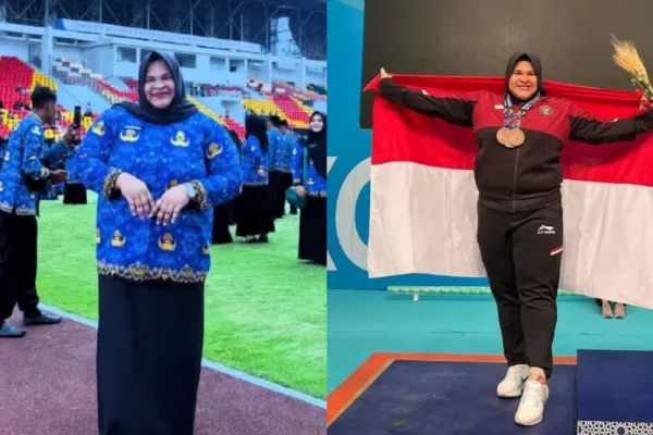 Atlet angkat besi, Nurul Akmal/Foto : Dok. Instagram @nurulakmal_12