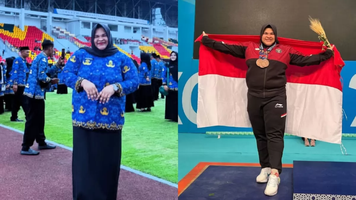 Atlet angkat besi, Nurul Akmal/Foto : Dok. Instagram @nurulakmal_12