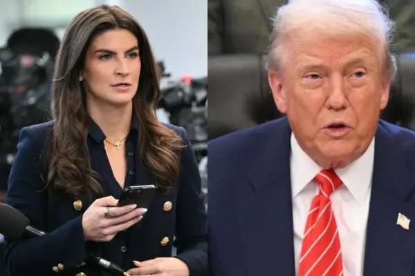 Reporter CNN, Kaitlan Collins, dikecam Donald Trump karena mengajukan pertanyaan soal kasus Jeffrey Epstein/Foto : Dok. Istimewa