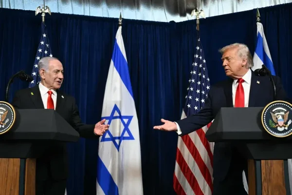 PM Israel Benjamin Netanyahu bersama Presiden AS Donald Trump/Foto : Dok AFP
