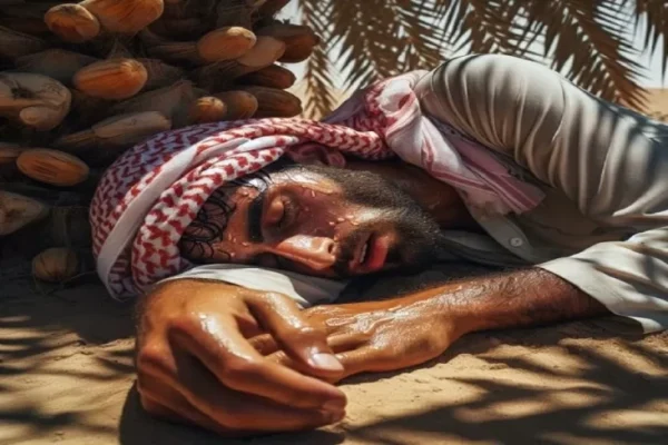 Ilustrasi Qais bin Shirmah, sahabat Rasulullah SAW yang taat berpuasa/Foto : Dok. Istimewa