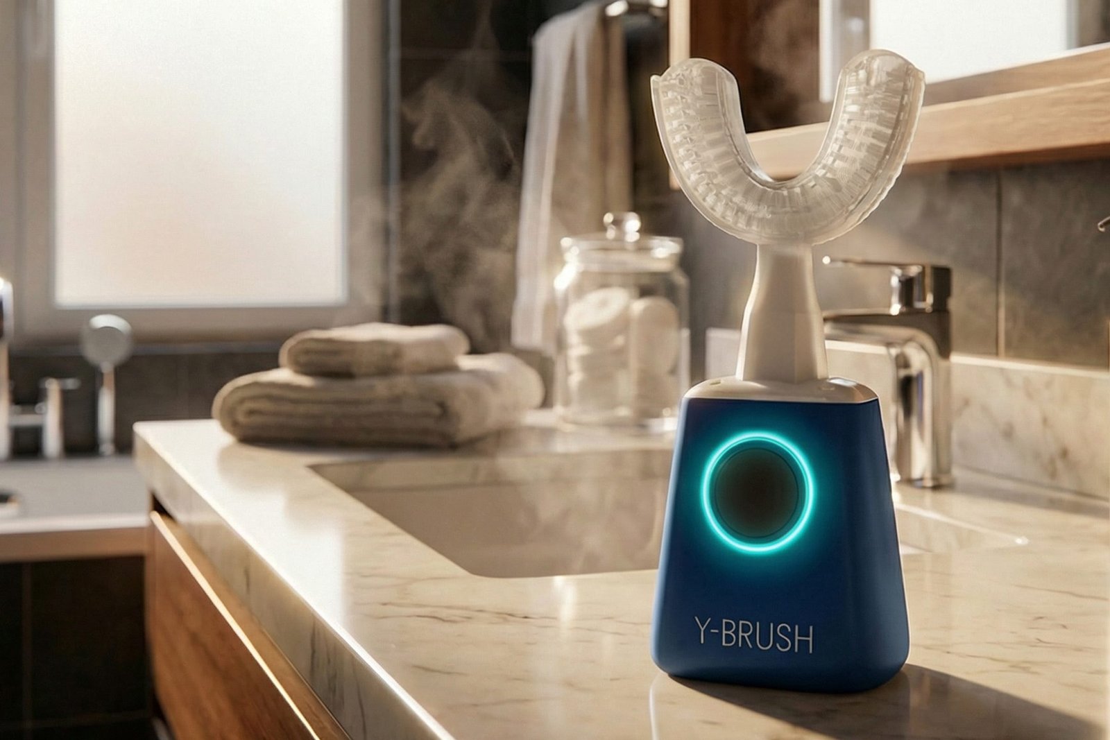 Sikat gigi canggih, Y-Brush Halo, bisa mendeteksi penyakit hati dan diabetes pada tubuh penggunanya/Foto : Dok. Y-Brush
