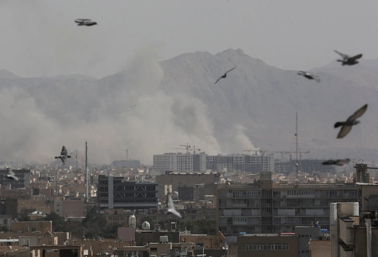 Serangan rudal Iran/Foto : Dok. AFP