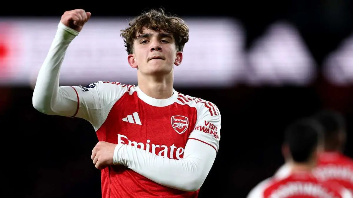 Max Dowman, pemain Arsenal dan pesepakbola termuda yang cetak gol di Premier League saat melawan Everton pada Minggu (15/3) kemarin/Foto : Dok. Getty Images Sport