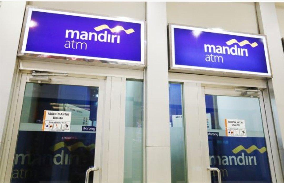 ATM Mandiri. Foto: plaza-senayan.com