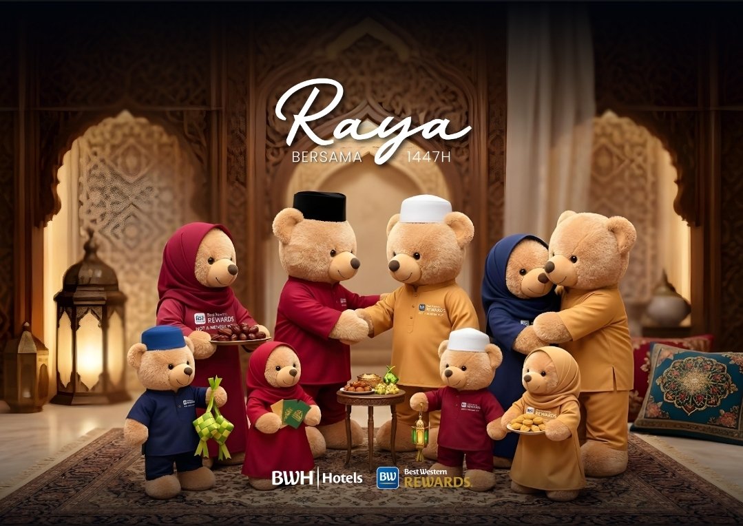 BWH Hotels Indonesia merayakan lebaran 2026 lewat tema "Raya Bersama". Foto: istimewa