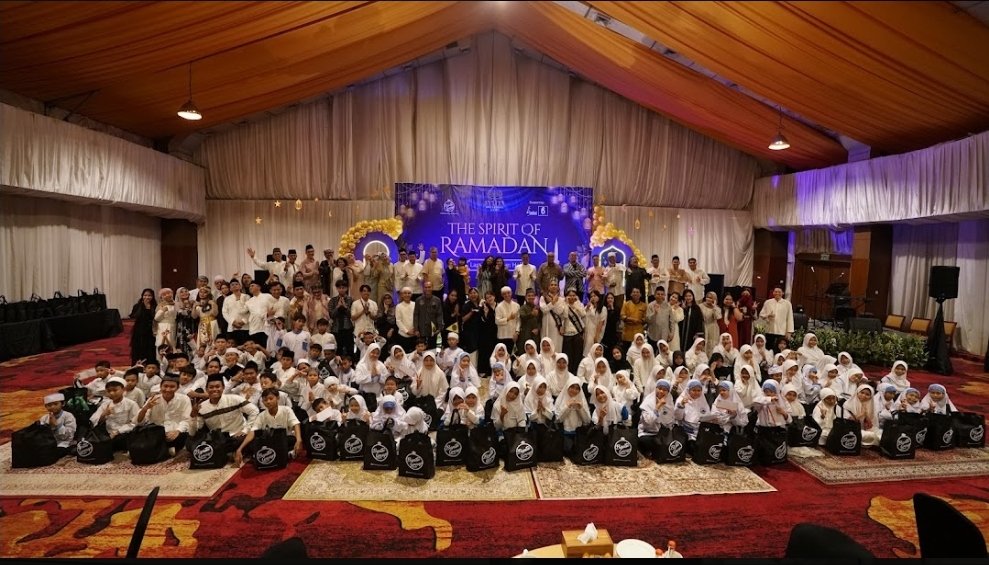 The Sultan Hotel & Residence Jakarta menggelar Ramadan Charity Event bersama 100 anak dari Panti Asuhan Kasih Ibu “La Tansa” dan Yayasan Al Kahf. Foto: Dok. Hotel Sultan