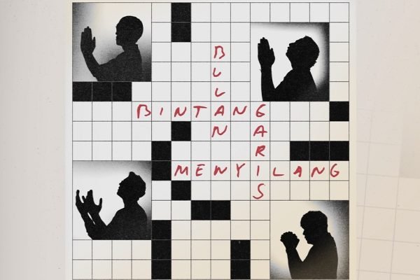 Grup musik Wijaya 80 menggandeng Sal Priadi dalam single terbaru bertajuk “Bulan Bintang, Garis Menyilang” di momen Lebaran 2026. Foto: Tangkapan layar Instagram/wijaya80s