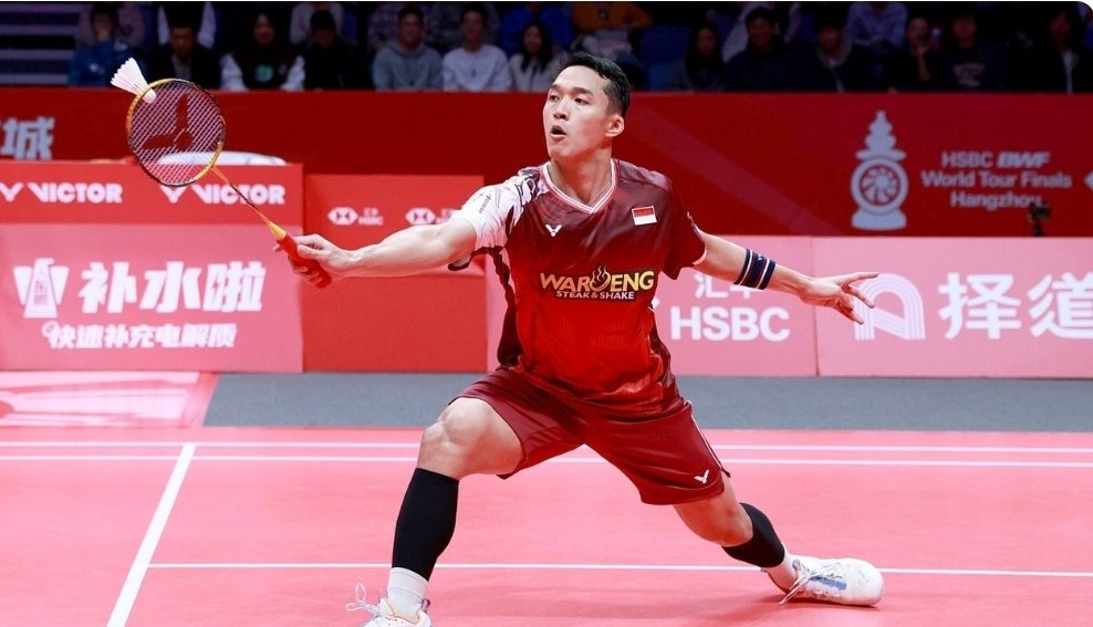 Pebulu tangkis tunggal putra Indonesia, Jonatan Christie. Foto: PBSI