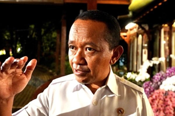 Menteri ESDM, Bahlil Lahadalia, usai rapat terbatas di Hambalang, Bogor, pada Rabu (25/3)/Foto : Dok. BPMI Setpres RI