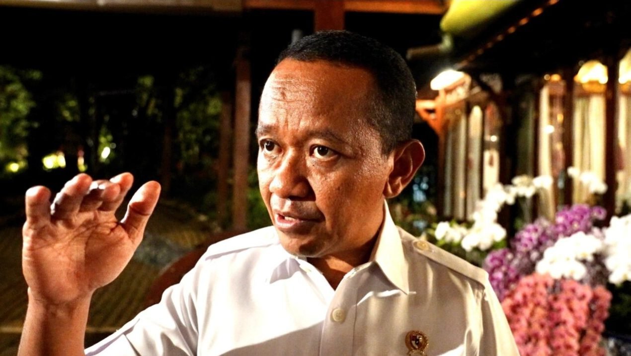 Menteri ESDM, Bahlil Lahadalia, usai rapat terbatas di Hambalang, Bogor, pada Rabu (25/3)/Foto : Dok. BPMI Setpres RI