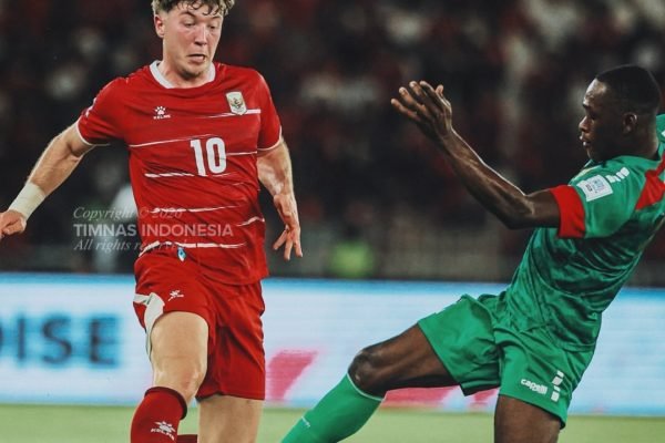 Timnas Indonesia tampil perkasa dengan kemenangan telak 4-0 atas Saint Kitts and Nevis dalam laga FIFA Series 2026 di Stadion Utama Gelora Bung Karno (SUGBK), Jakarta, Jumat (27/3). Foto: Instagram/timnasindonesia