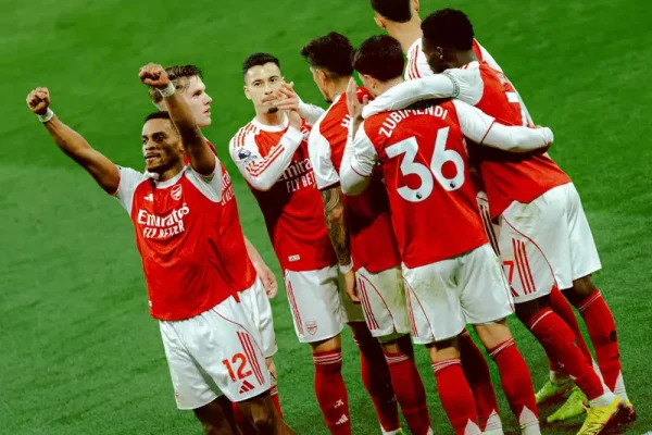 Kemenangan Arsenal di kandang Brighton, membawa mereka memimpin di puncak klasemen Liga Premier Inggris/Foto : Dok. X (Arsenal)