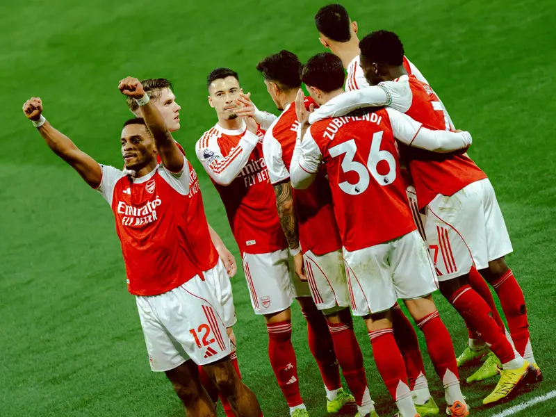 Kemenangan Arsenal di kandang Brighton, membawa mereka memimpin di puncak klasemen Liga Premier Inggris/Foto : Dok. X (Arsenal)