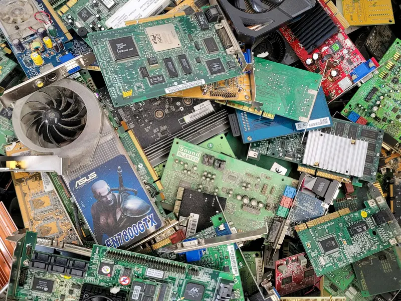 Ilustrasi limbah elektronik/Foto : Dok. Unsplash