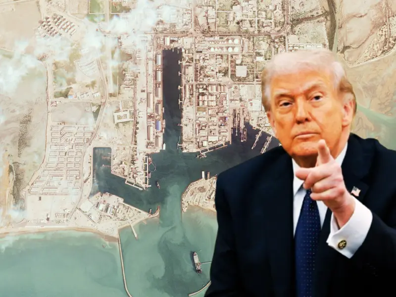 Ilustrasi Presiden Donald Trump yang ingin menguasai Pulau Kharg milik Iran/Foto : Dok. AFP