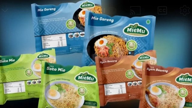 Produk MieMu, mie instan sehat dari Muhammadiyah/Foto : Dok. Instagram @miemu.idn