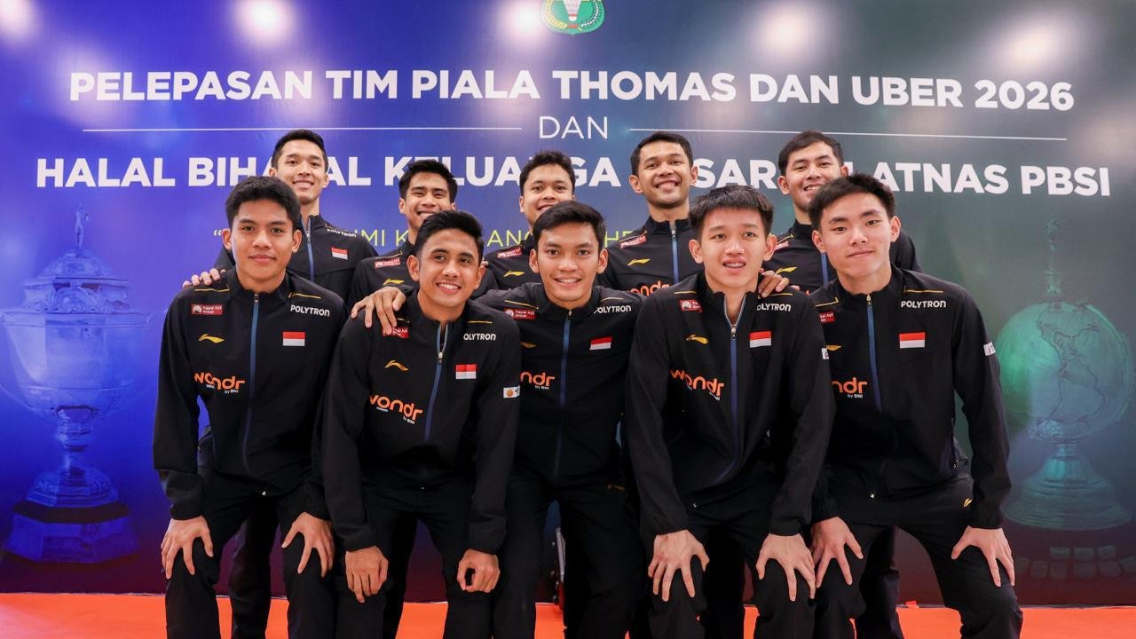 tim putra Indonesia berhasil mengalahkan Aljazair 5-0 pada Piala Thomas dan Uber 2026/Foto : Dok. PBSI