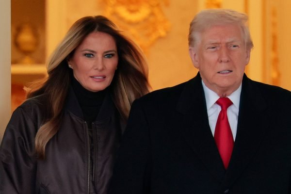 Melania Trump bersama suaminya, Presiden AS Donald Trump/Foto : Dok. AFP