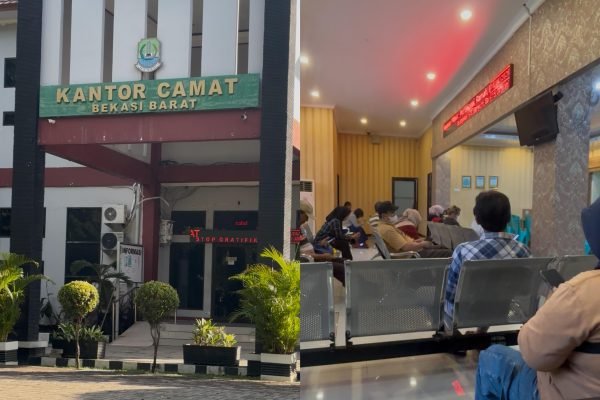 Suasana hari pertama WFH ASN di Kecamatan Bekasi Barat, Jumat (10/4)/Foto : Dok. GPriority (Nindya Farhah Azzahrah)
