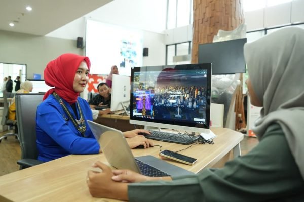 Salah satu layanan perizinan di Mall Pelayanan Publik (MPP) DKI Jakarta. Foto: istimewa