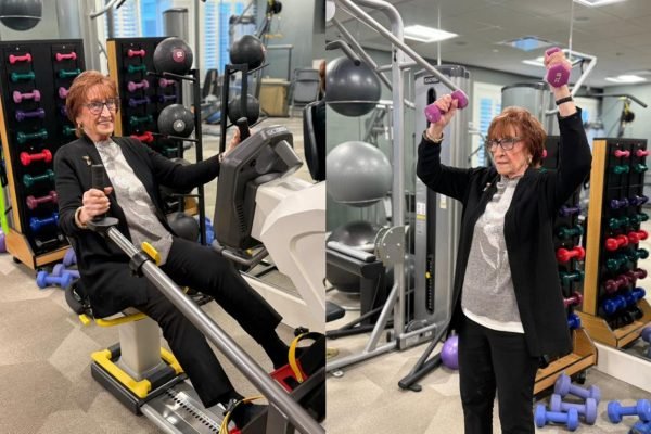 Shirley Goldman, nenek berusia 99 tahun yang rutin ke tempat gym setiap hari/Foto : Dok. NY Post