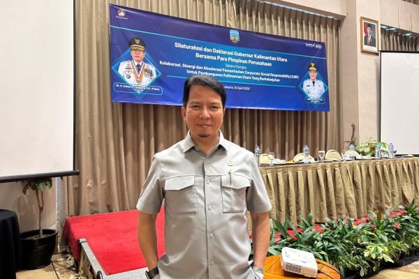 Ketua DPRD Kalimantan Utara, Achmad Djufrie, saat menghadiri agenda di Jakarta pada Senin (20/4)/Foto : Dok. GPriority (Yunita Kurnia Putri)