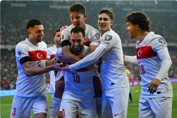 Tim nasional Turki. Foto: AFP Sport
