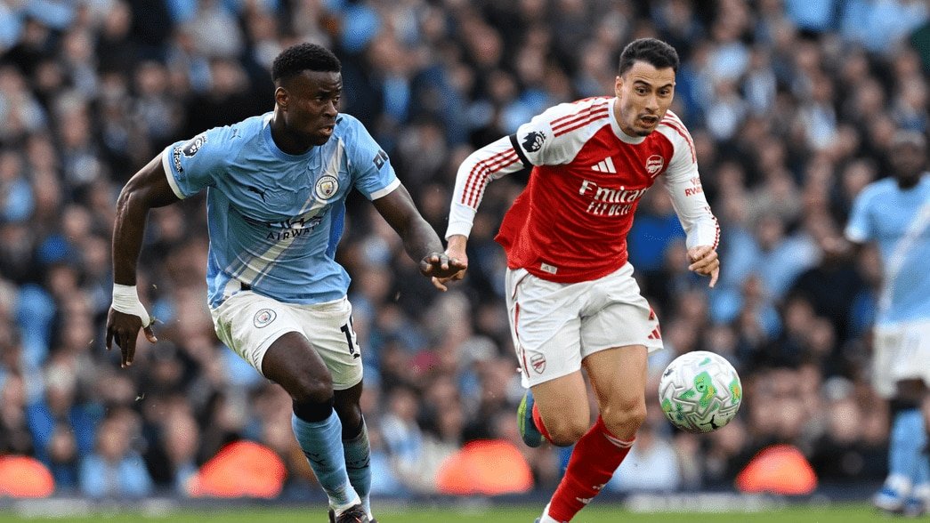 Manchester City bekuk Arsenal 2-1 pada pertandingan Minggu (19/4) kemarin/Foto : Dok. IG @arsenal