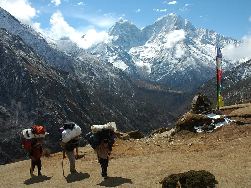 Ilustrasi pendaki di Gunung Everest/Foto : Dok. AFP
